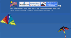 Desktop Screenshot of dixiepowerkitefestival.com
